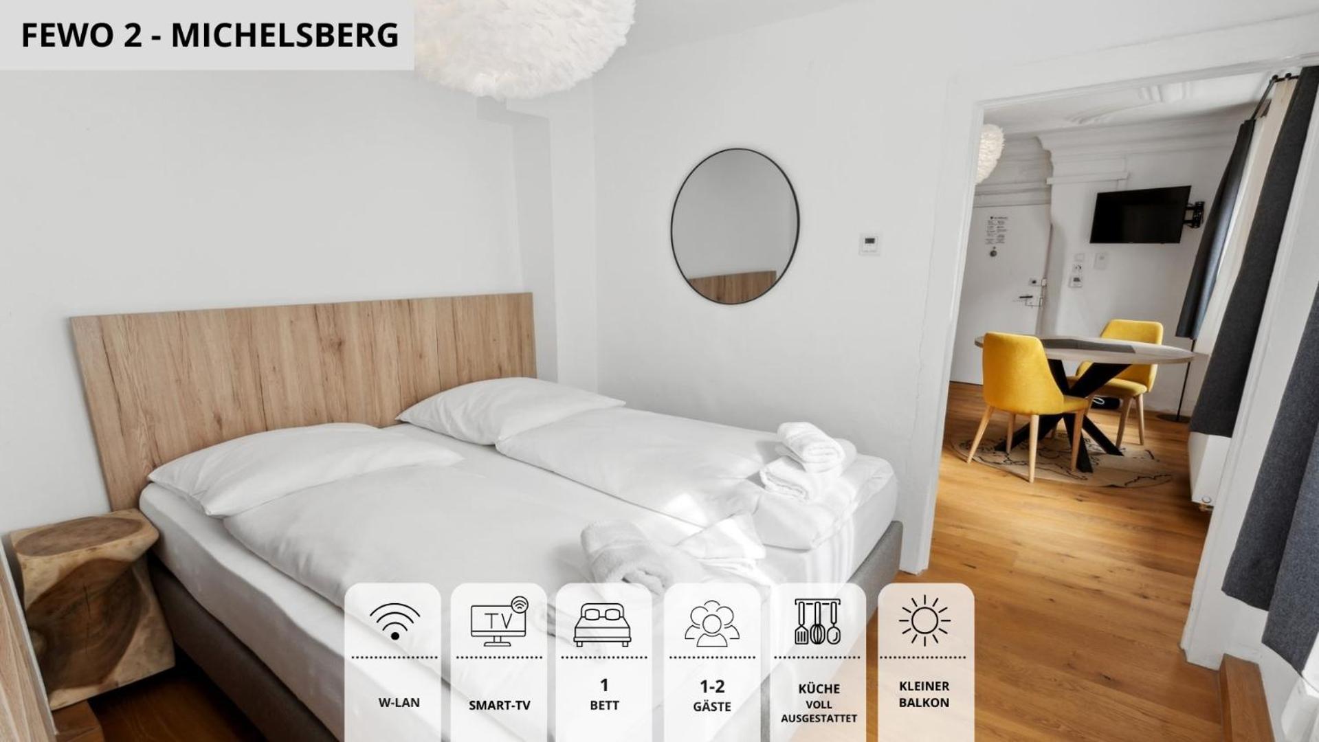 Neu Kapapart15 - 6 Schoene Fewos Mit Einbaukueche, Bad Und Balkon In Der Altstadt Auf Bambergs Insel Esterno foto