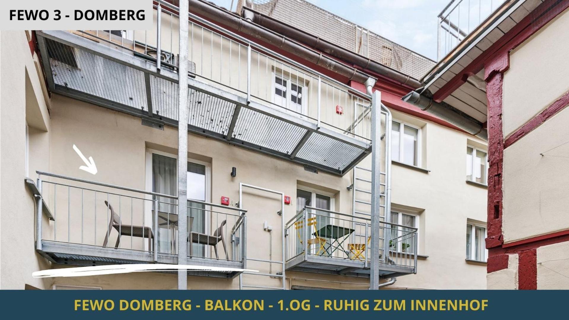 Neu Kapapart15 - 6 Schoene Fewos Mit Einbaukueche, Bad Und Balkon In Der Altstadt Auf Bambergs Insel Esterno foto